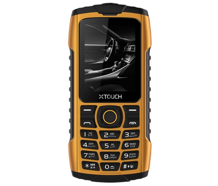 Xtouch Xbot swimmer Original and Unique Swimmer Design Dual Sim Feature Phone Flame Yellow - Zoom Image 5