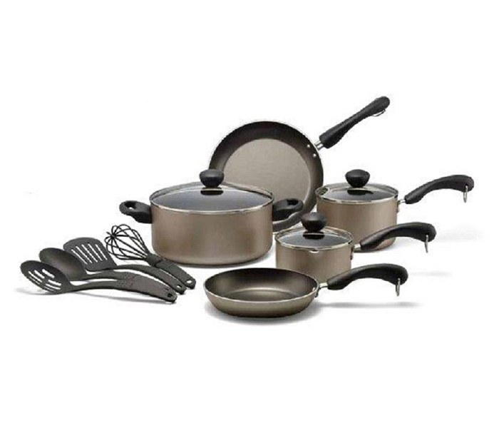 Prestige PR20345 12 Pieces Non Stick Cooking Set - Beige - Zoom Image 2