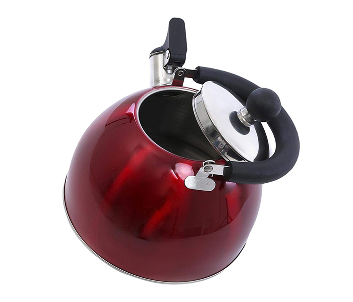 Royalford RF6770 2 Litres Stainless Steel Whistling Kettle - Red - Zoom Image 2