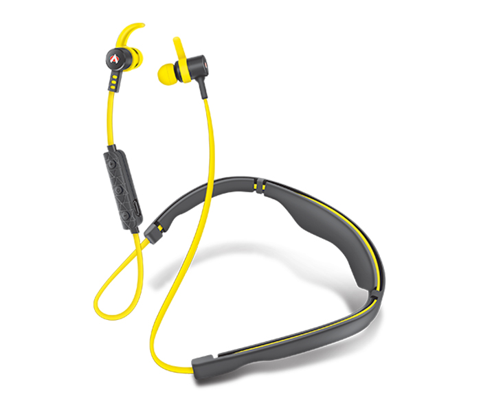 Audionic A-450 Airbeats Bluetooth Neck Band - Yellow - Zoom Image 2