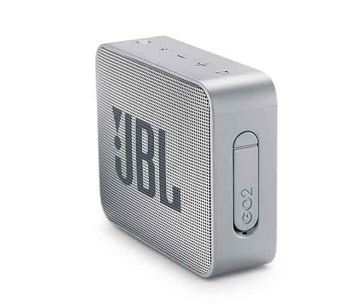 JBL GO 2 Rechargeable Waterproof Bluetooth Speaker - Ash Gray - Zoom Image 1