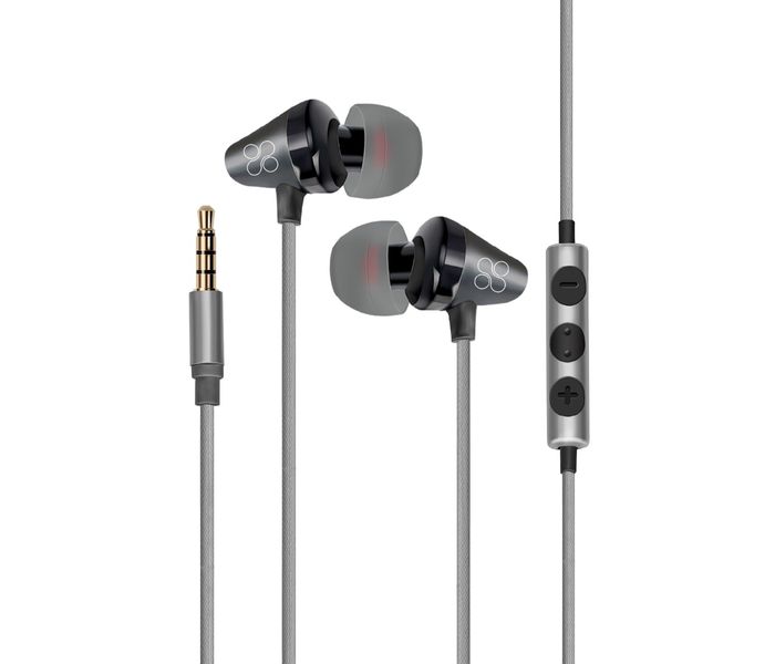 Promate Clavier Universal In-Ear Stereo Earphones with In-Line Mic, Black - Zoom Image 6