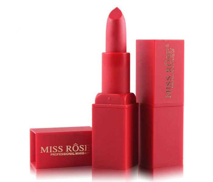 Miss Rose 7301-035M48 Matte Finish Velvet Waterproof Lipstick 35 Passion - Zoom Image