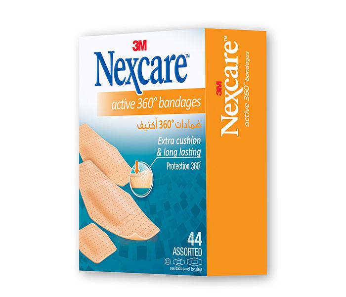 3M Nexcare 576-50Dp Active Bandages, Assorted - 44 Piece - Zoom Image