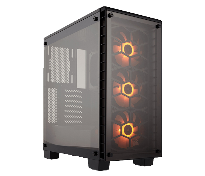 Corsair CC-9011101-WW Crystal Series 460X RGB Compact ATX Mid-Tower Case - Black - Zoom Image 8