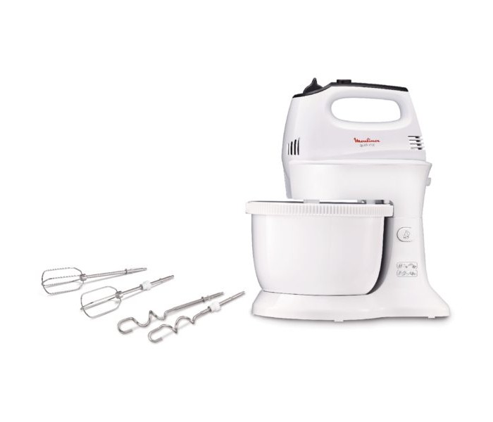 Moulinex HM311127 300 Watt Hand Mixer White - Zoom Image