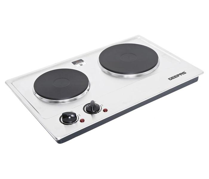 Geepas GHP7585 Stainless Steel Double Hot Plate - Zoom Image 2