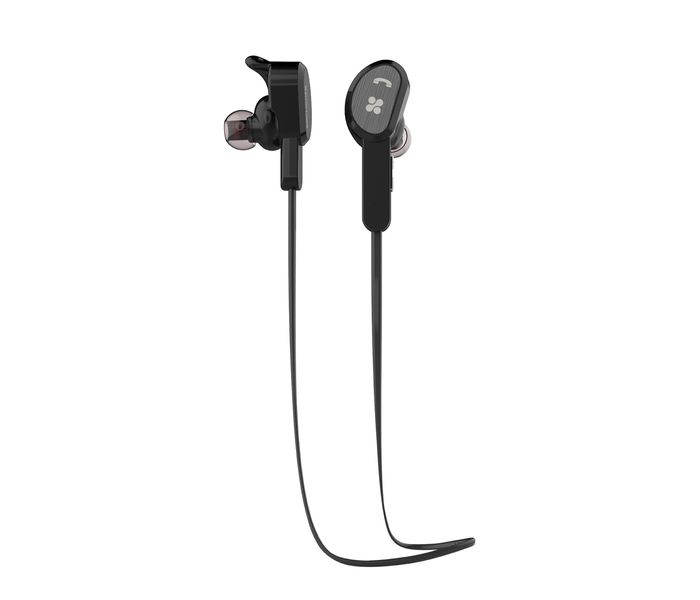 Promate Vitally-2 Lightweight Magnetic Wireless Earbuds Sports Bluetooth Headphones, Black - Zoom Image 7