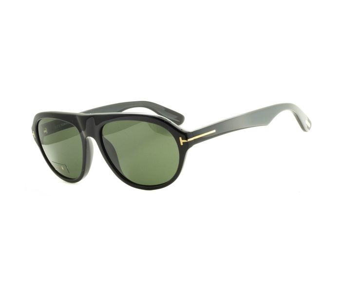 Tomford TF397 01N Ivan Black Frame & Green Mirrored Sunglasses for Women - Zoom Image 3