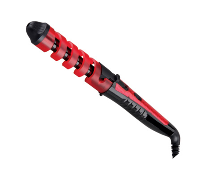 Sanford SF10405HCL BS 28 Watts Hair Curler - Black & Red - Zoom Image