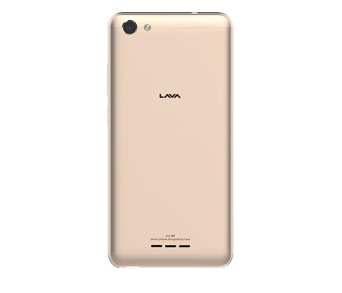 Lava Iris 88 2GB RAM, 16GB Dual Sim 4G LTE Smart Phone - Gold - Zoom Image 2