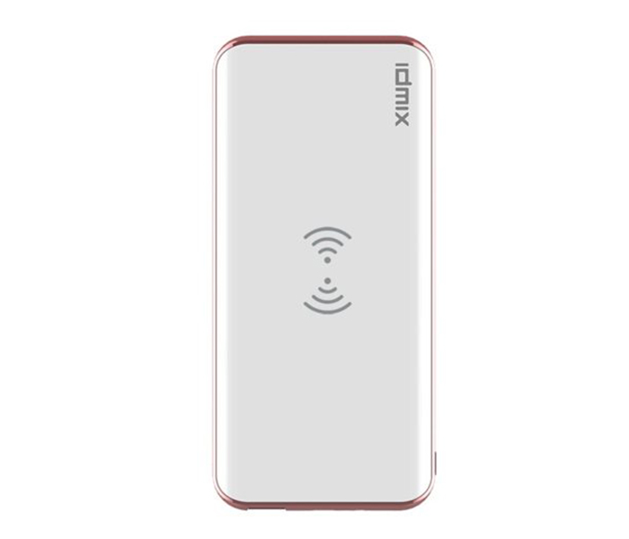 Idmix Q8 PD 8000mAh Wireless Fast Charging Power Bank - White - Zoom Image 4