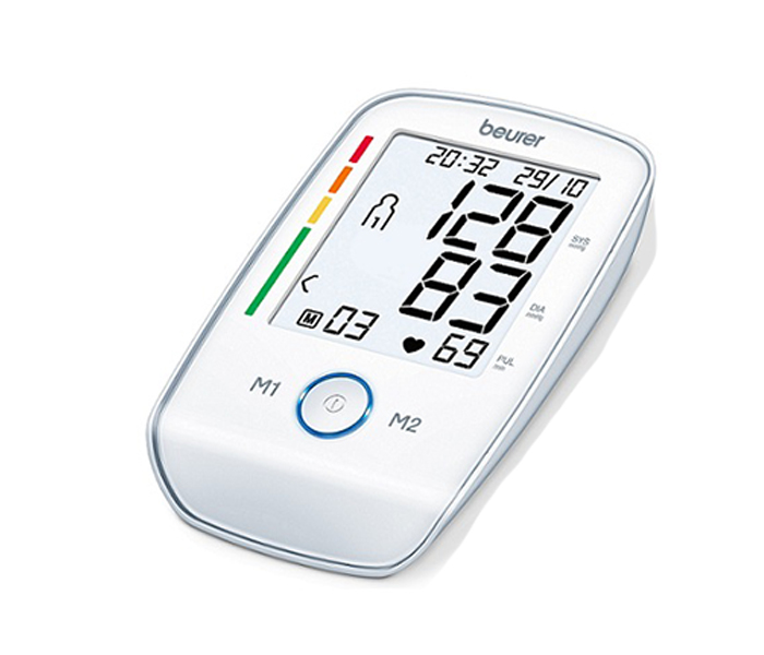 Beurer BM 45 Upper Arm Blood Pressure Monitor - White - Zoom Image 1