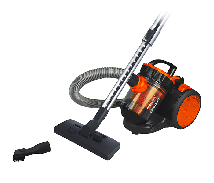 Sonashi SVC-9022C 1200W Cyclone Bagless Vacuum Cleaner - Orange & Black - Zoom Image 4