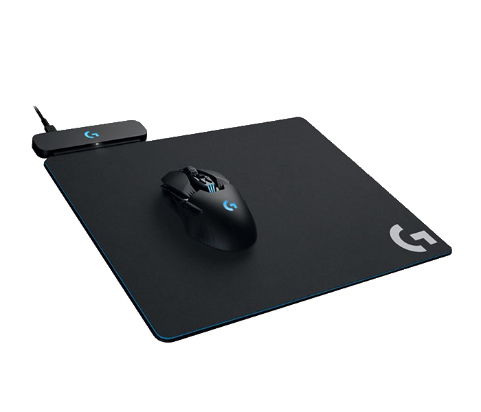 Logitech 943-000110 Powerplay Gaming Mouse Pad with Wireless Charging System - Black - Zoom Image 1