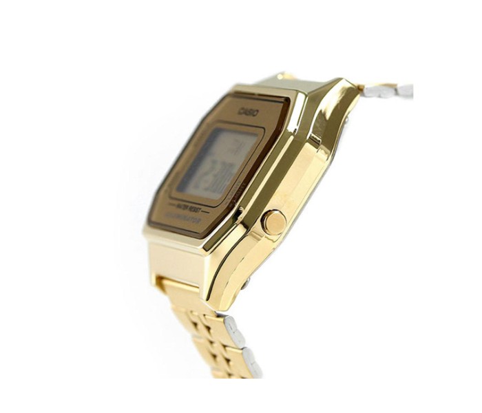 Casio LA-680WG-9DF Womens Digital Watch Gold - Zoom Image 1