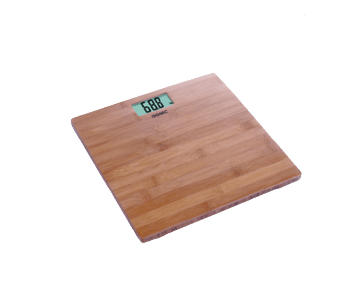 iSonic IPS385 Bamboo Digital Scale - Brown - Zoom Image 2