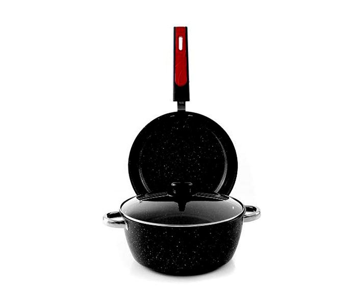 Epsilon EN3629 3 Pieces Cookware Set - Black - Zoom Image 3