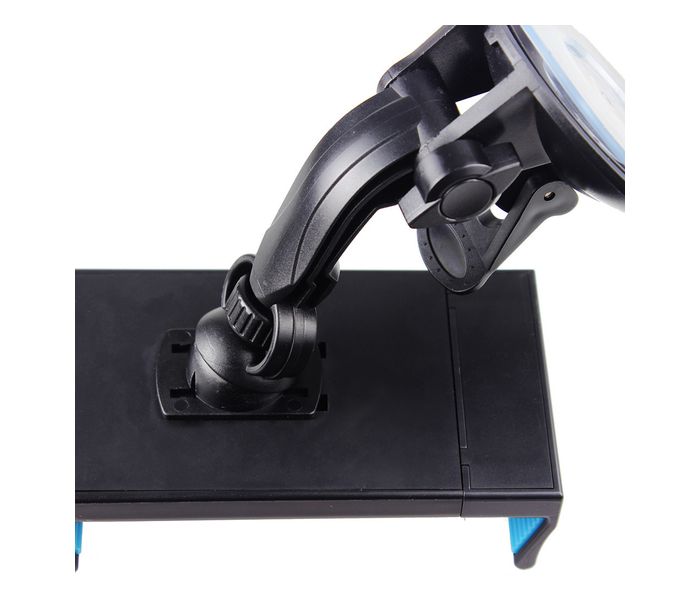 Promate Mount-Tab Universal Car Tablet & Apple iPad Holder - Black & Blue - Zoom Image 3