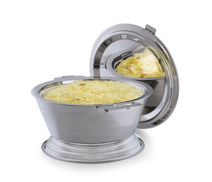 Royalford RF7485 6 Litre Stainless Steel Melody Hot Pot with Stand - Silver - Zoom Image 2