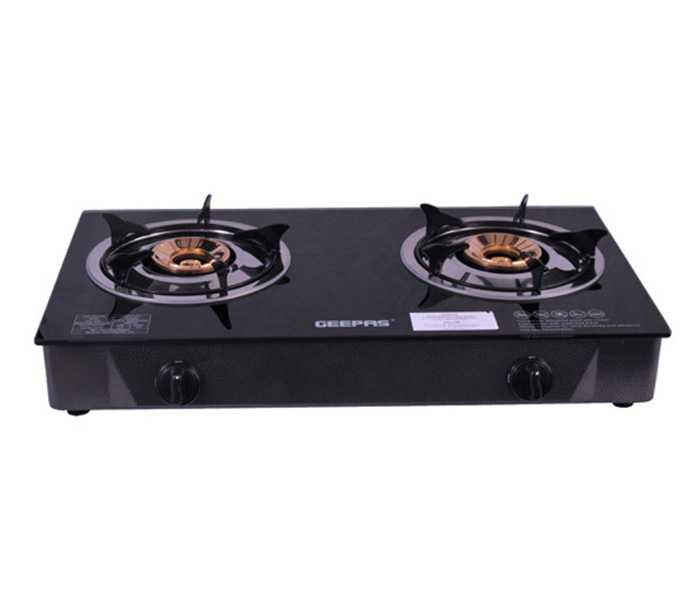 Geepas Gk4280 Two Gas Burner Auto Ignition Gas Stove - Zoom Image 1