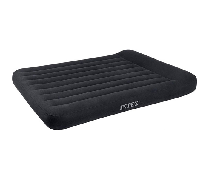 Intex ZX-66768 Inflatable Double Size Pillow Rest Classic Airbed - Black - Zoom Image 2