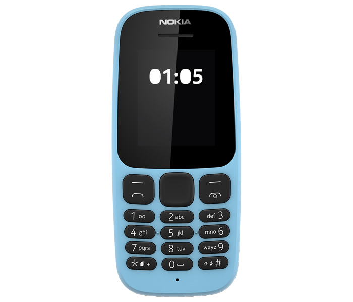 Nokia 105 GSM Phone - MultiColour (Refurbished) - Zoom Image 1