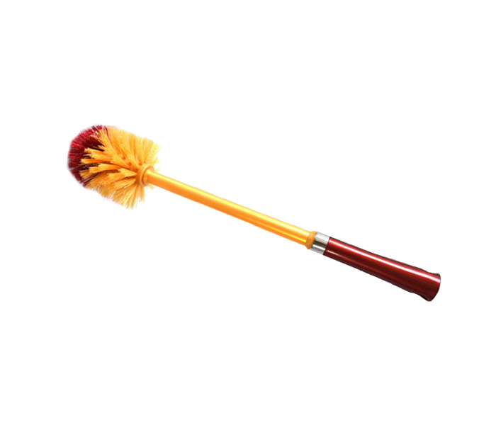 Royalford RF6999 Plastic Toilet Brush - Maroon & Gold - Zoom Image 2