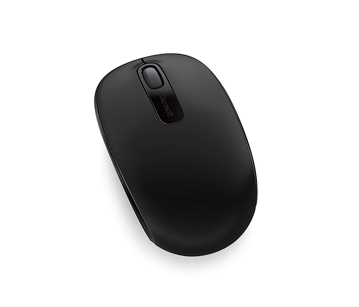 Microsoft 1850 Wireless Mobile Mouse - Black - Zoom Image 2