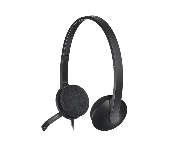 Logitech 981-000475 H340 USB Headset - Black - Zoom Image 5