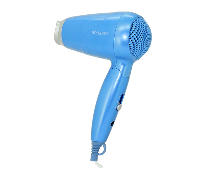 Sonashi SHD-5002 Travel Hair Dryer, Blue - Zoom Image 1