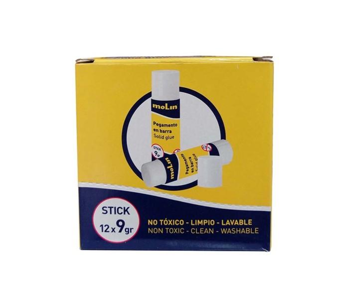 Molin PGB900-12-09 Box Of 12 Glue Stick White - Zoom Image