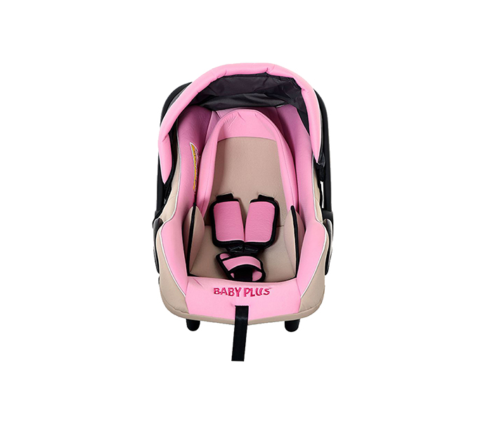 Baby Plus BP7459 Baby Car Seat & Carrycot - Pink & Beige - Zoom Image 2