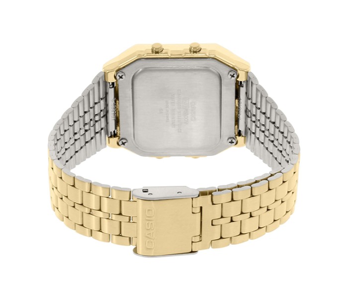 Casio A-500WG-9DF Unisex Casual Digital Watch Gold - Zoom Image 3