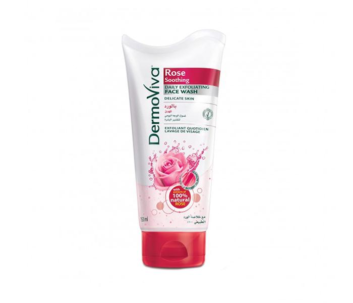 Dermoviva 150ML Rose Soothing Moisturiser Face Wash - Zoom Image