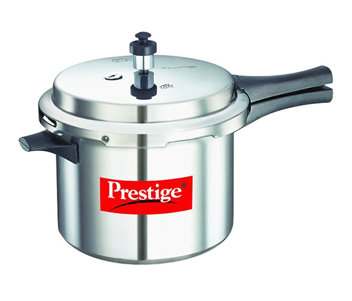 Prestige MPP25100 5 Litre Popular Aluminum Pressure Cooker - Silver - Zoom Image