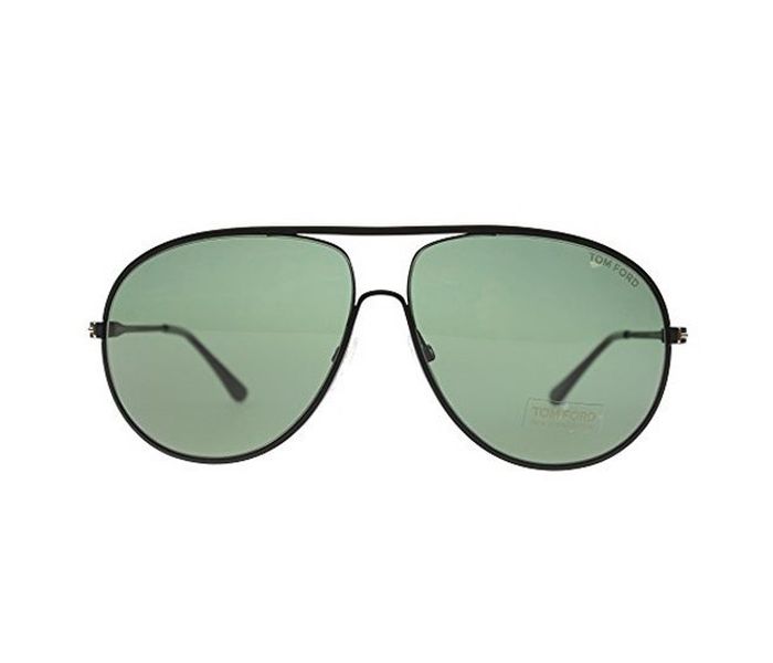 Tomford TF450 02N Cliff Aviator Matte Black Frame & Grey Gradient Mirrored Sunglasses for Unisex - Zoom Image 3