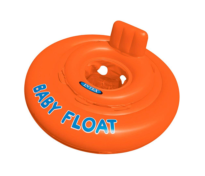 Intex ZX-56588 Swimming Pool Baby Float - Orange - Zoom Image 3