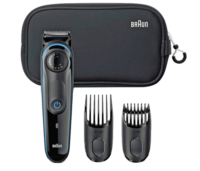 Braun BT3940 Beard Trimmer - Black & Blue - Zoom Image 1