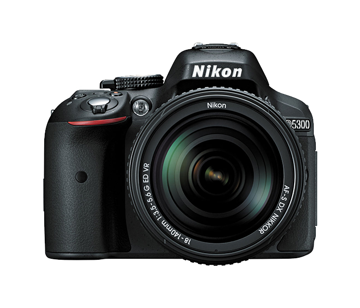 Nikon D5300 DSLR Camera with 18-140mm Lens - Black - Zoom Image 1