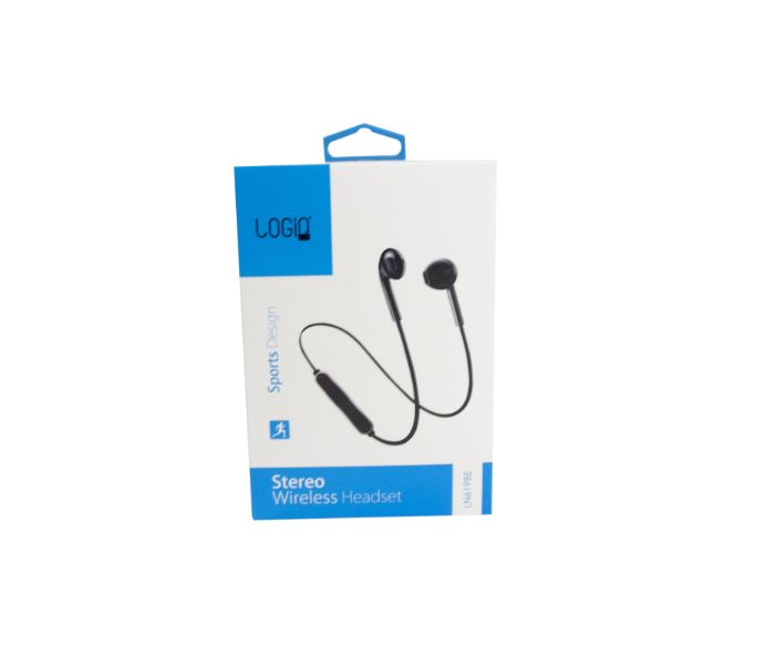 Login Sports Design Stereo Wireless Headset White - Zoom Image 2