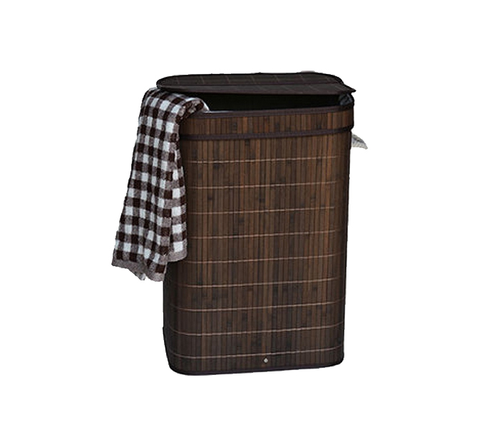 Royalford RF8850 Square Foldable Bamboo Hamper - Zoom Image