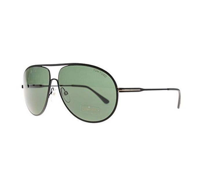 Tomford TF450 02N Cliff Aviator Matte Black Frame & Grey Gradient Mirrored Sunglasses for Unisex - Zoom Image 1