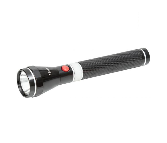 Clikon CK7773 3 In 1 Rechargeable LED Flash Light - Black - Zoom Image 1