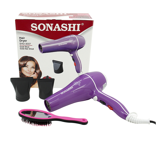 Sonashi SHD-3037 2000W Hair Dryer, Light Purple - Zoom Image 3