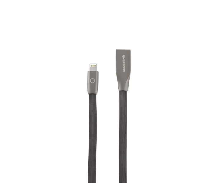 Riversong Diamond Cut Flat Lightning Cable 1.2 Meter Black - Zoom Image