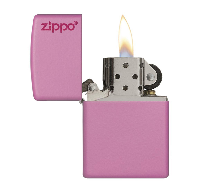 Zippo 238ZL Matte Lighter Pink - Zoom Image 2