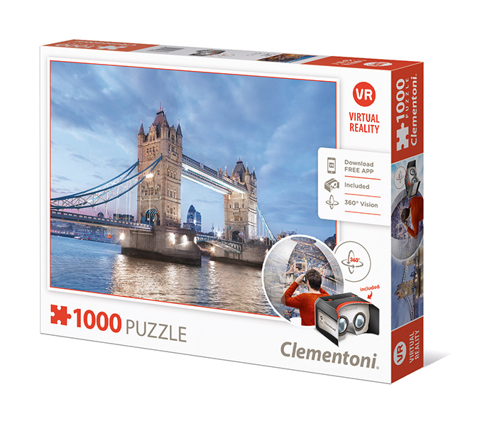 Clementoni 39428 Virtual Reality Adult Puzzle - 1000 Pieces - Zoom Image 1