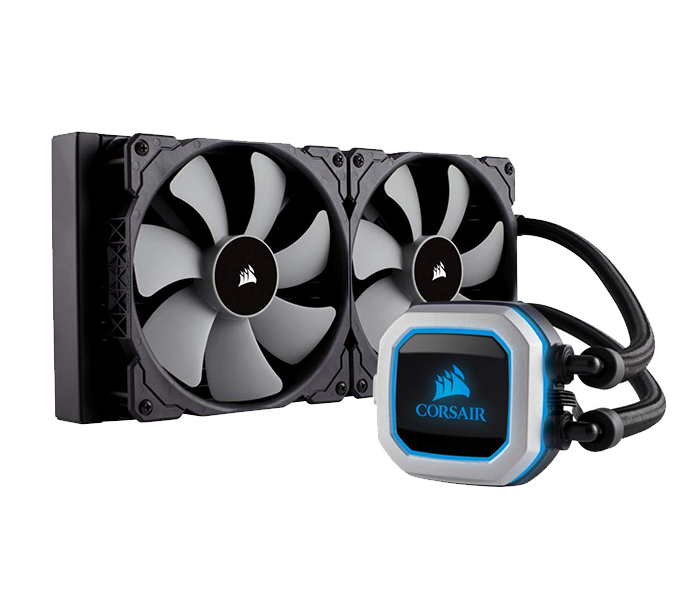 Corsair CW-9060032-WW Hydro Series H115i Pro RGB 280mm Liquid CPU Cooler - Black - Zoom Image 6