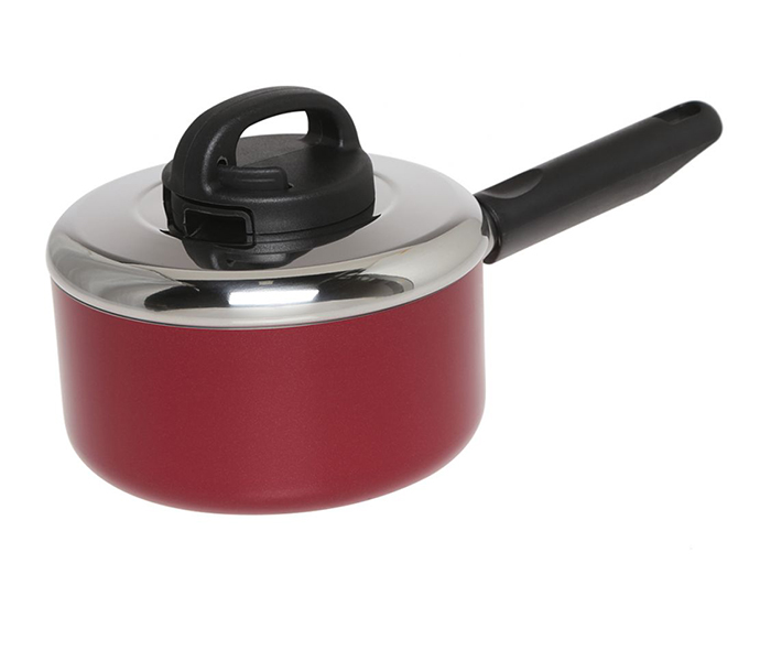 Prestige PR20916 11 Pieces Aluminum Non-Stick Cookware Set, Red - Zoom Image 2